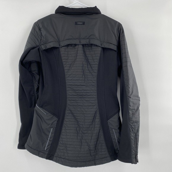 ATHLETA Full Zipped Black Women's Jacket Sz Small - Picture 3 of 4